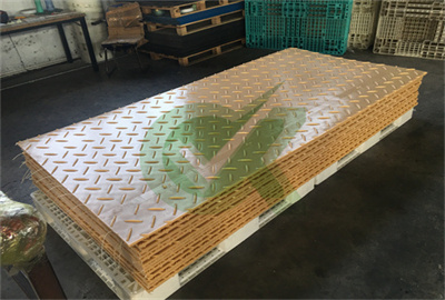 10mm red Ground protection mats seller